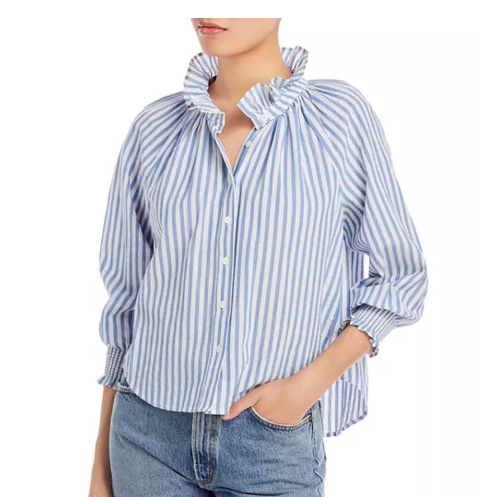 Veronica Beard
Calisto Ruffled Shirt